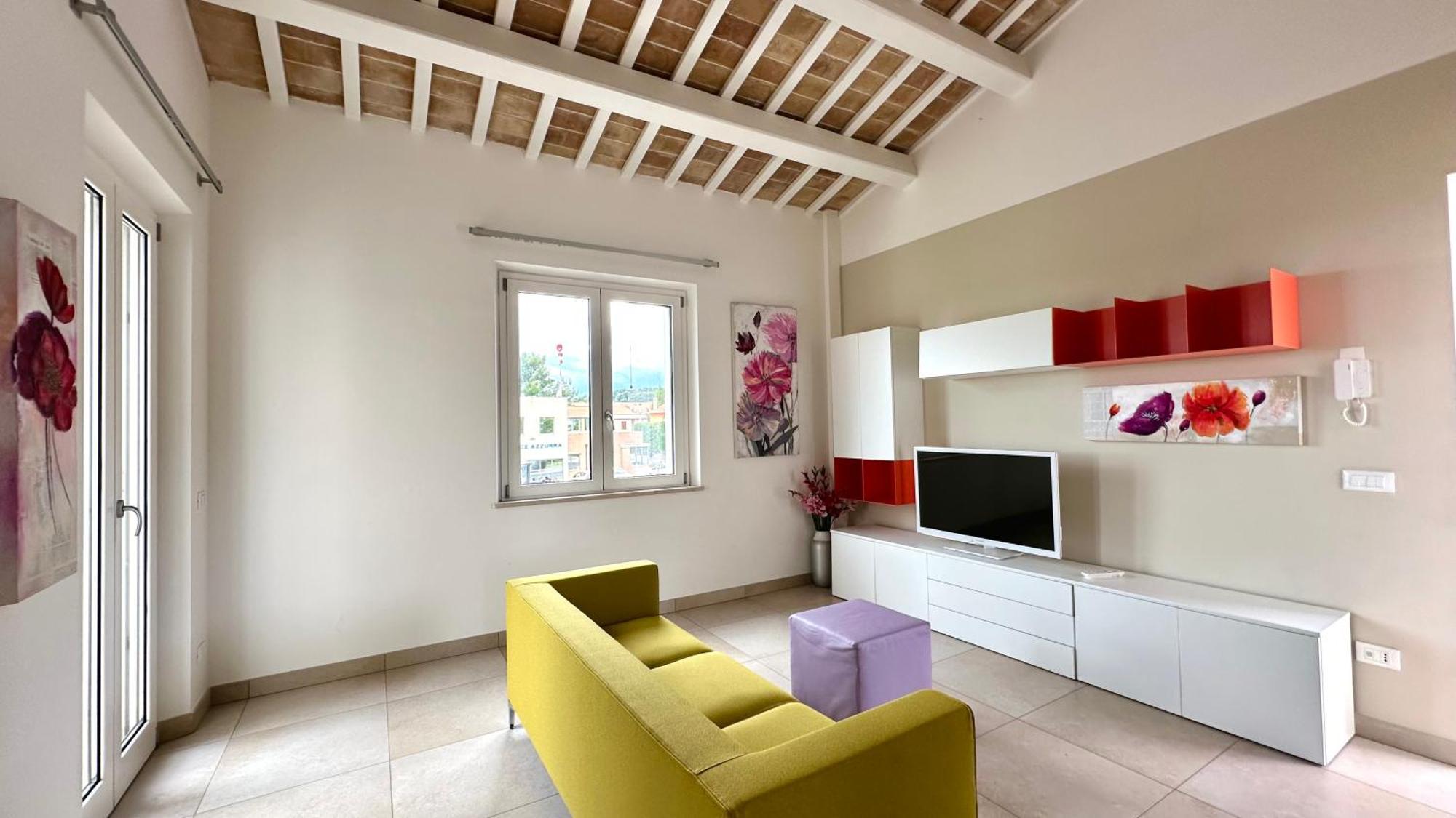 S023 - Sirolo, Magnifico Trilocale Design Con Terrazzo Apartman Kültér fotó